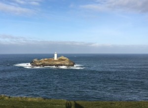 South West Coast Path lighthouse
