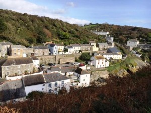 South West Coast Path Porthscatho to Gorran Haven village