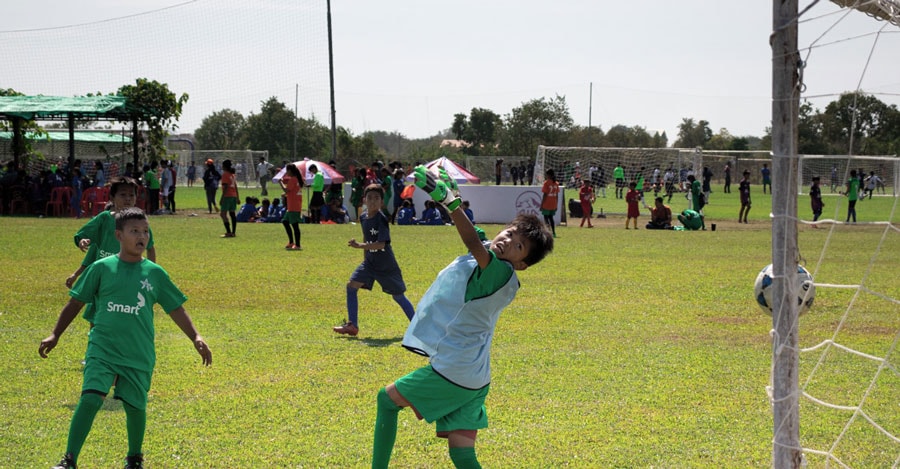 Grassroots Football: AIA Cambodia-ISF Youth League (Girls Play)